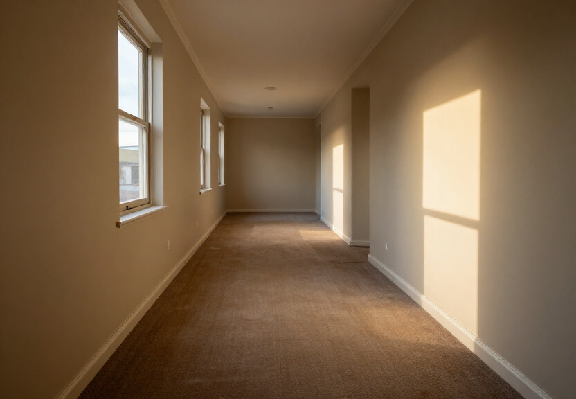 Restored living room in Allambie Heights after flood damage repair